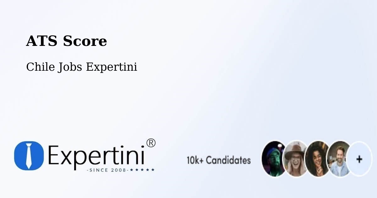 Resume ATS Score & Job Description Match Tool – Santa María - Chile Jobs Expertini
